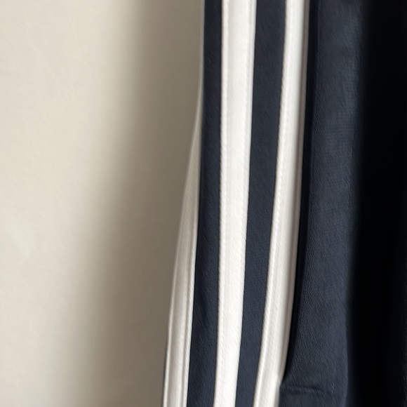 Dark Blue Adidas 3 Stripes Athletic Pants - Picture 3 of 4